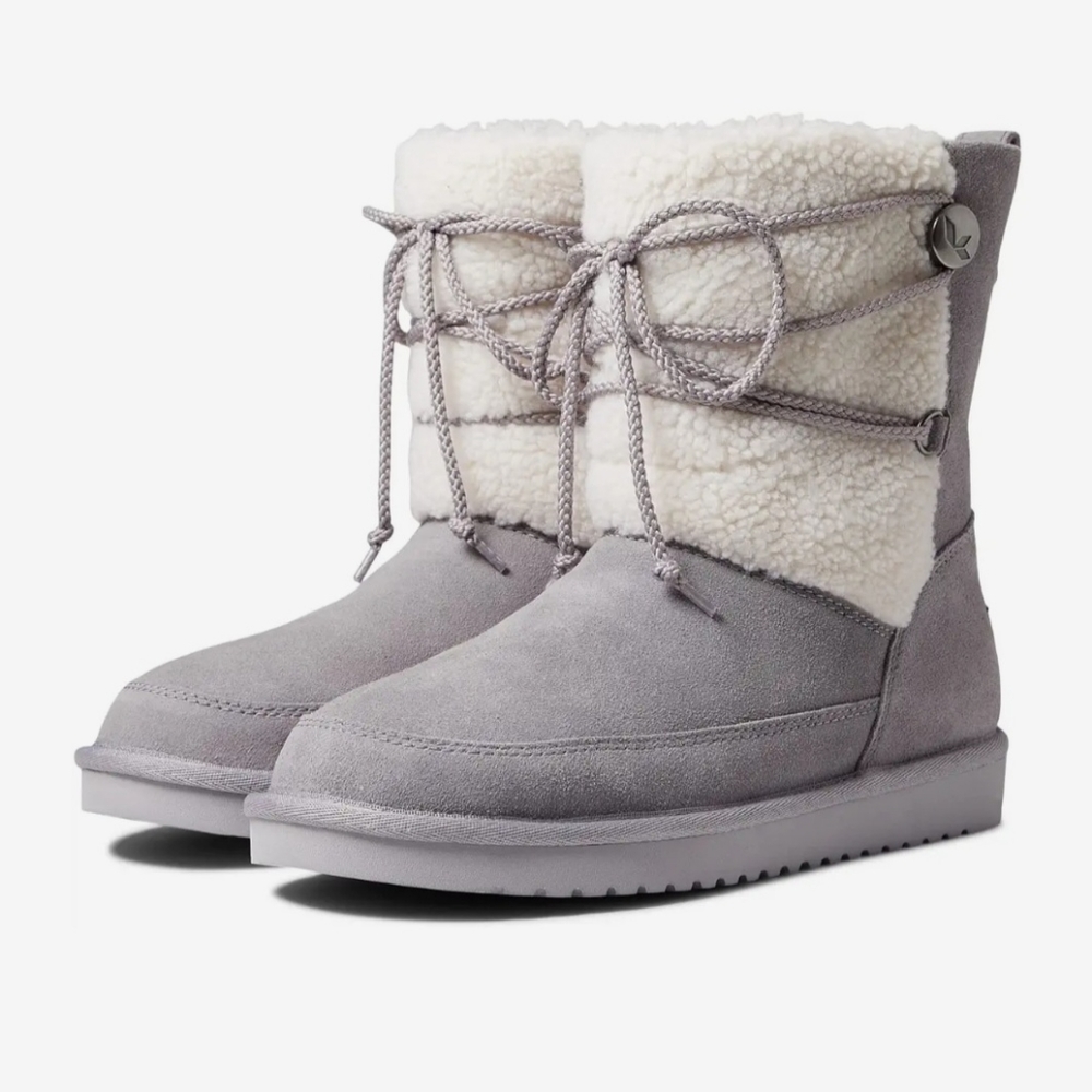 Women's Grey Koolaburra by UGG Winter Boots ,size 9